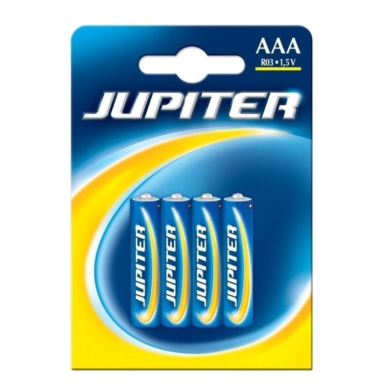 PILAS AA LR06 ALCALINA JUPITER BLISTER 4 UNIDADES