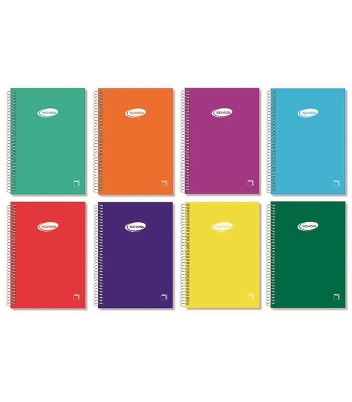 CUADERNO ESP DINA5 4X4 TBB 80H 60GR PACSA SURTIDO