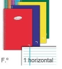 CUADERNO ESP FOLIO LINEAS TBB 80H 60GR PACSA