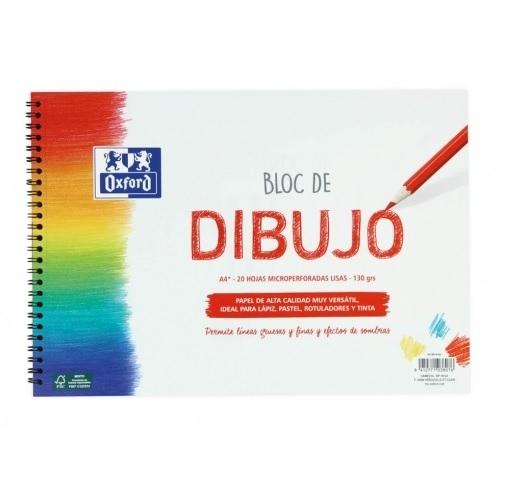 BLOCK DE DIBUJO  DINA4+ 20H LISO  130GR CON 20% HOJAS GRATIS