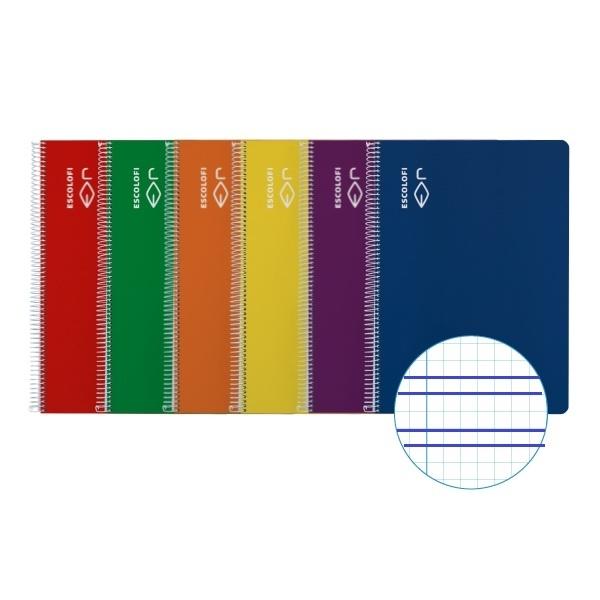 CUADERNO ESP DINA5 5X5 PAUTADO TDD 50H 70GR ESCOLOFI
