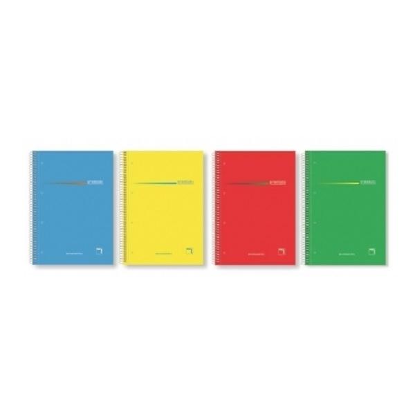 CUADERNO ESP DINA5 MICROPER 5X5 TDD 5 BANDAS 160H 70GR PACSA