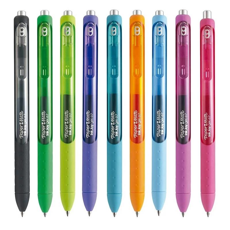 BOLIGRAFO PAPER MATE INKJOY RETRACTIL GEL 0,7MM EXPOSITOR (EX 60)