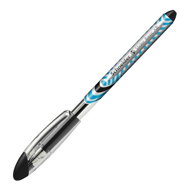 BOLIGRAFO SLIDER BASIC XB ANCHO 0,7MM SCHNEIDER NEGRO REF.151201