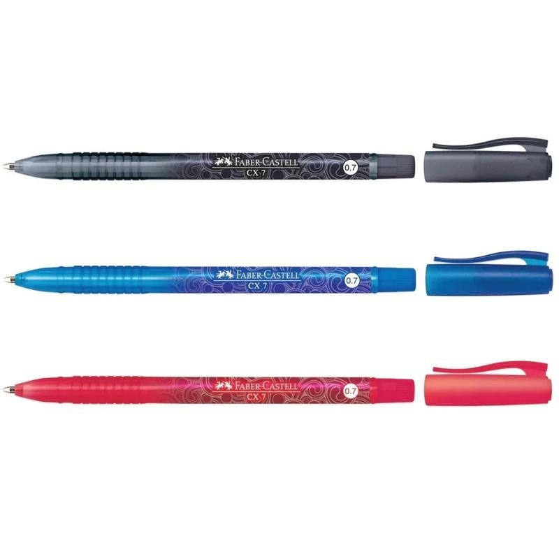 BOLIGRAFO FABER CASTELL CX7 ROJO