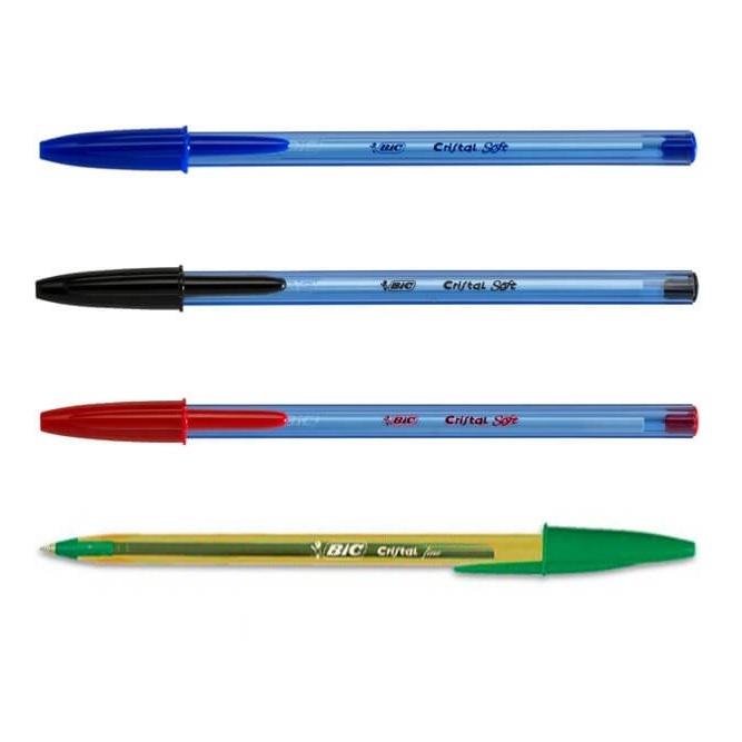 BOLIGRAFO BIC CRISTAL SOFT VERDE