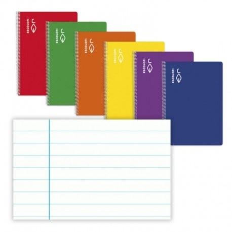 CUADERNO ESP DINA4 LINEAS TDD 80H 70GR ESCOLOFI