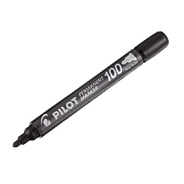 ROTULADOR PILOT PERMANENTE MARKER SCA-100-B NEGRO