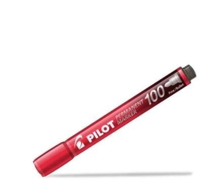 ROTULADOR PILOT PERMANENTE MARKER SCA-100-R ROJO