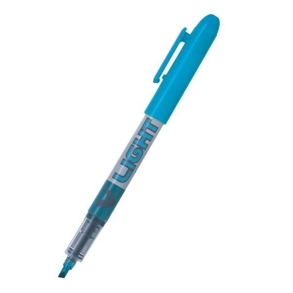 MARCADOR FLUORESCENTE PILOT V LIQUID LIGHT TRAZO 0.2MM AZUL