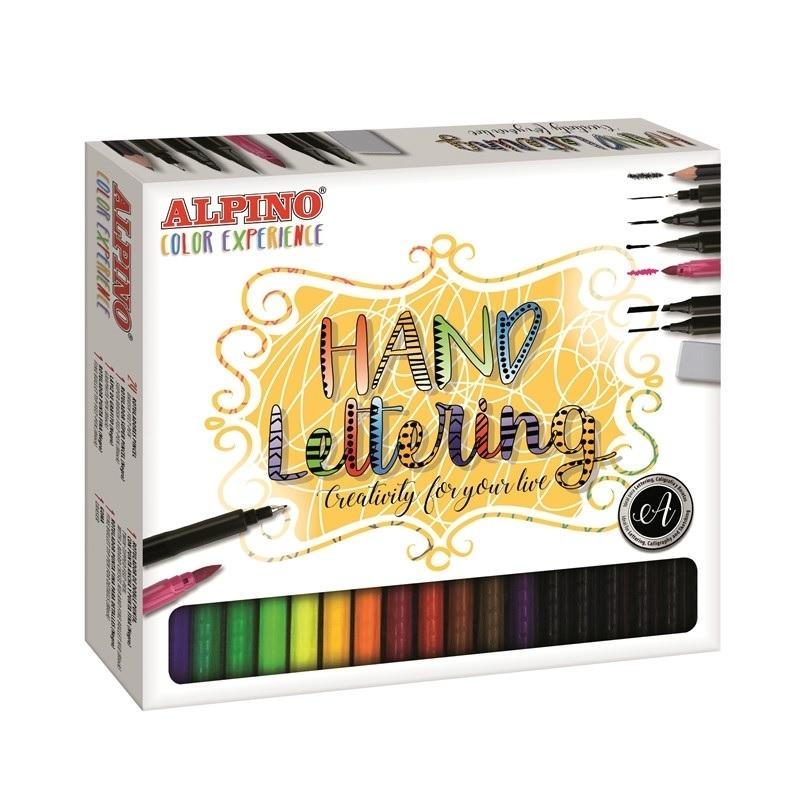 ROTULADOR FIBRA ALPINO COLOR EXPERIENCE HAND LETTERING KIT