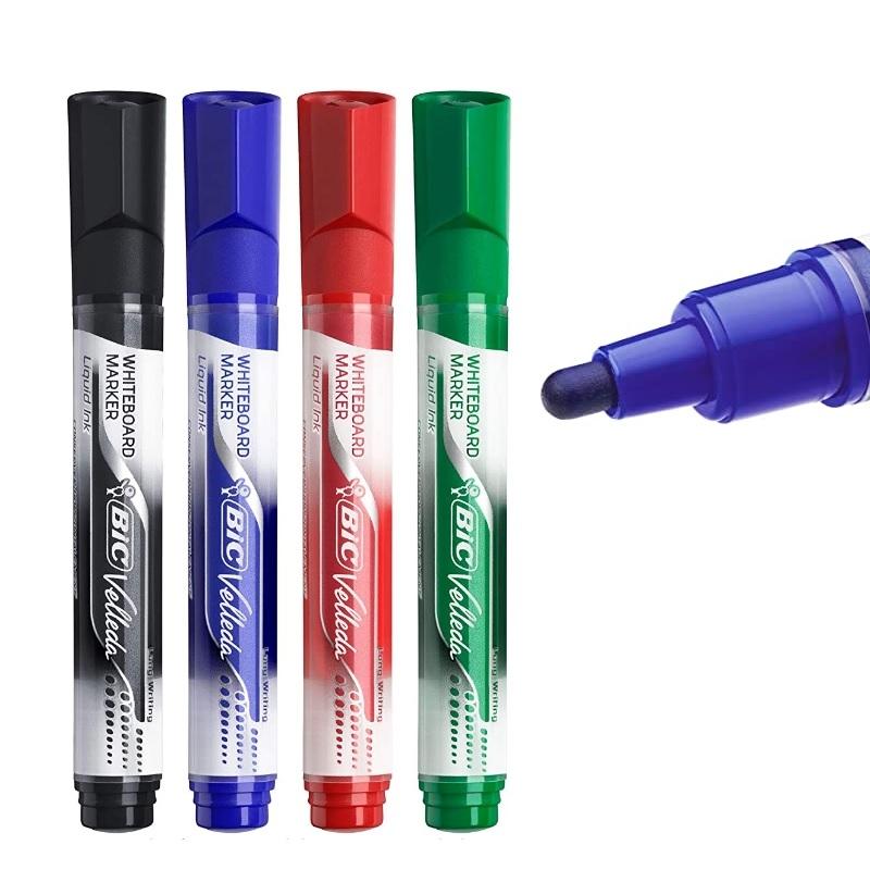 ROTULADOR PIZARRA BLANCA BIC VELLEDA LIQUID INK TANK CONIC NEGRO
