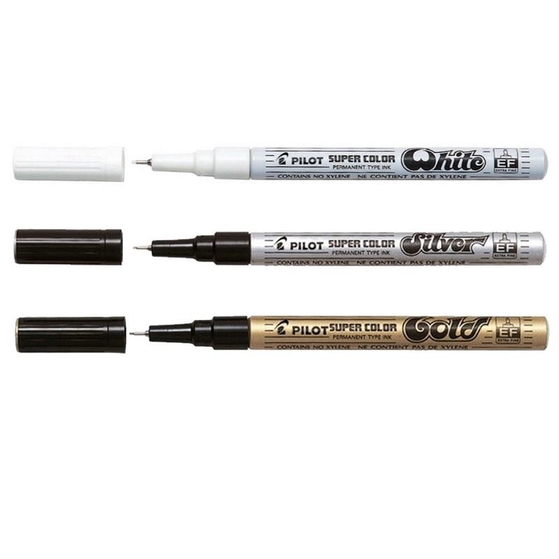 ROTULADOR PILOT BLANCO EF SUPER COLOR EXTRA FINO