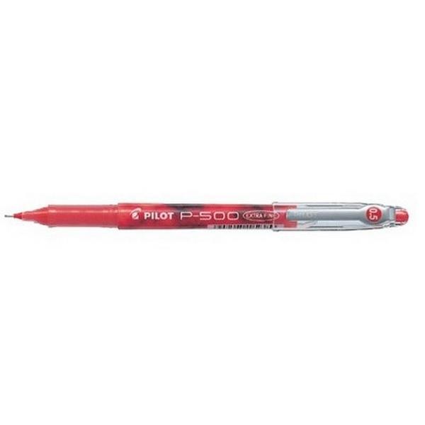 BOLIGRAFO ROLLER GEL PILOT P 500 ROJO