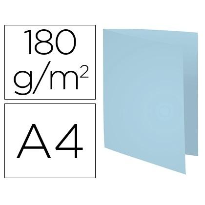 SUBCARPETA DINA4 EXACOMPTA FOREVER 180 170GR AZUL CLARO PAQU