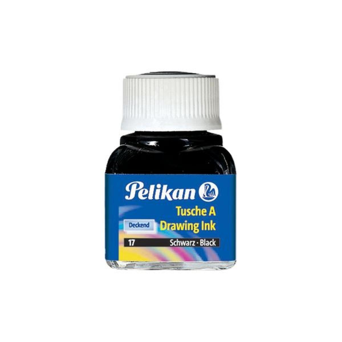 TINTA CHINA PELIKAN 523 N17 NEGRO 10ML