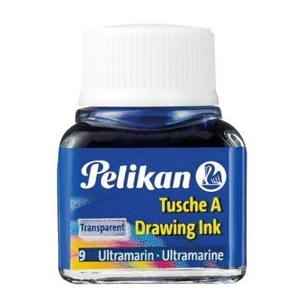 TINTA CHINA PELIKAN 523 N9 AZUL ULTRAMAR 10ML