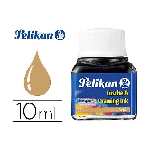 TINTA CHINA PELIKAN 523 N15 SEPIA 10ML
