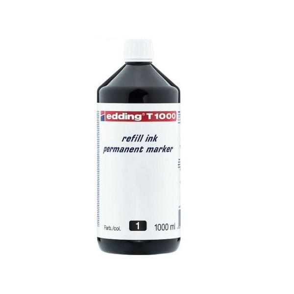 TINTA EDDING FRASCO EDDING T-1000 1000ML NEGRO