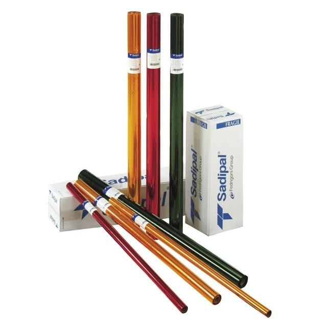 ROLLO PAPEL CELOFAN TREPADO 25 HOJAS 50X65CM TRANSPARENTE 12508