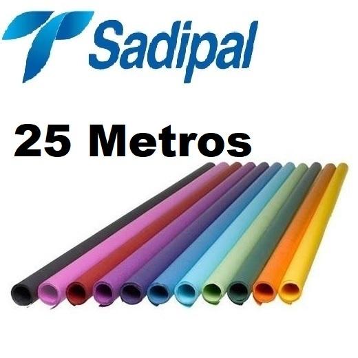 PAPEL DE EMBALAR KRAFT ROLLO SADIPAL FUSION 1X25M VERDE FUERTE