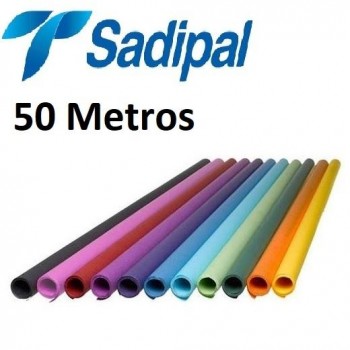 ROLLO PAPEL EMBALAR KRAFT SADIPAL FUSION 1X50M NARANJA