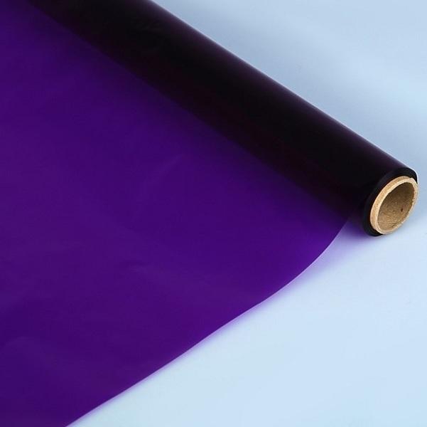 ROLLO PAPEL CELOFAN TREPADO 25 HOJAS 50X65CM MALVA
