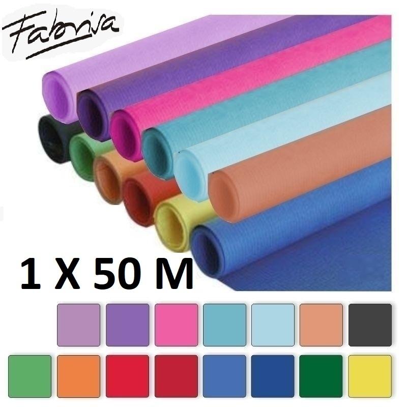 PAPEL DE EMBALAR KRAFT ROLLO FABRISA 1X50 AMARILLO