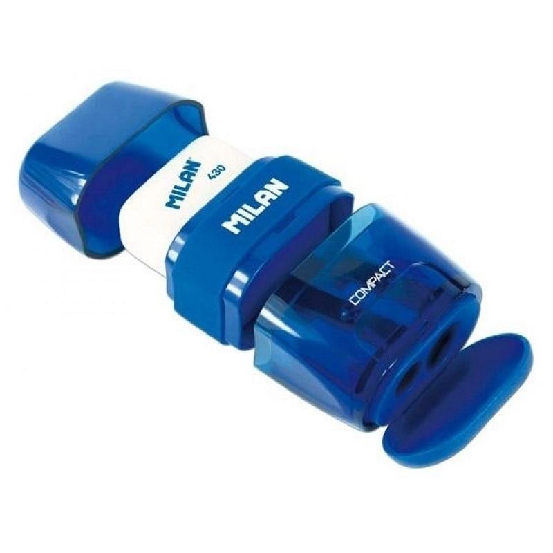 SACAPUNTAS CON GOMA AFILABORRA MILAN COMPACT ( 16 )