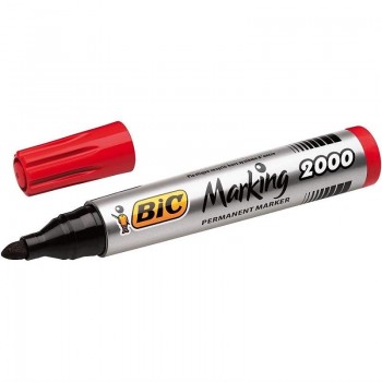 ROTULADOR PERMANENTE BIC MARKING 2000 PUNTA CONICA VERDE