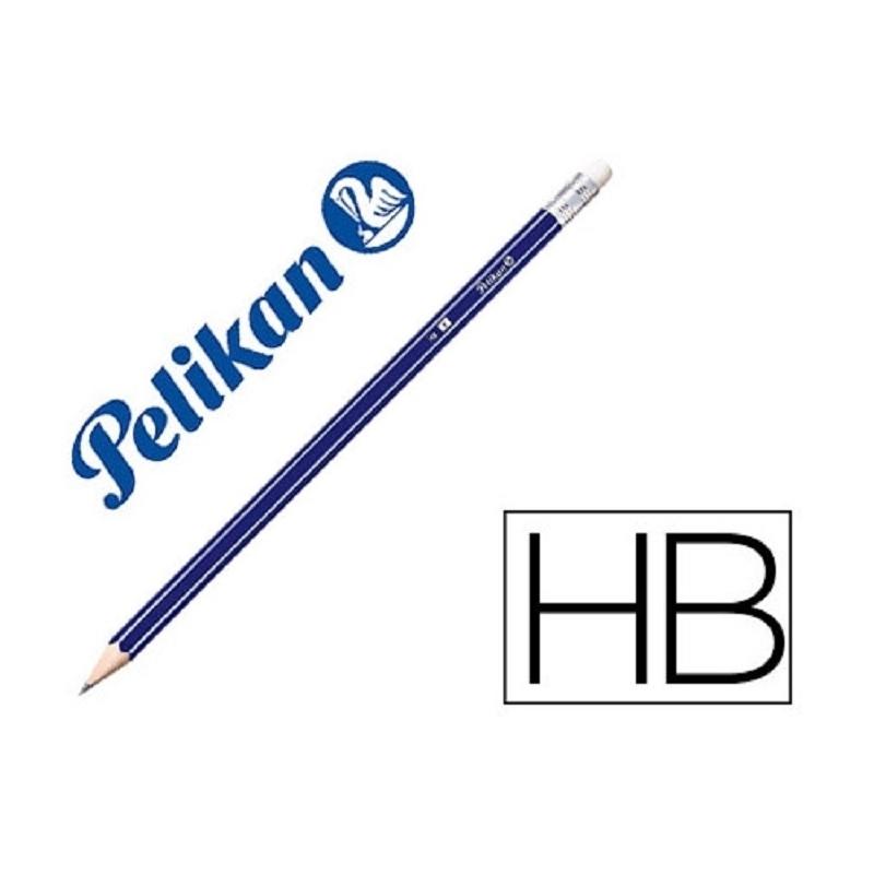 LAPIZ CON GOMA GRAFITO HB PELIKAN CJ12