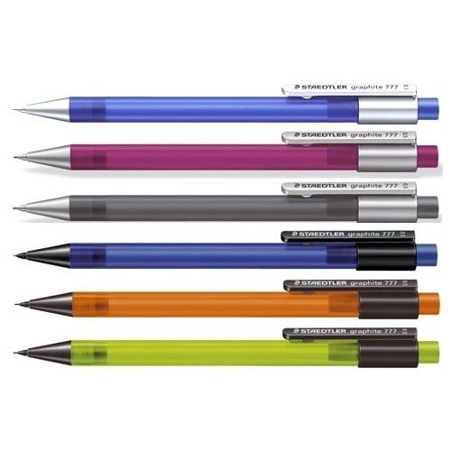 PORTAMINAS 0,5MM STAEDTLER GRAPHITE 777 HB GOMA BORRAR 777 05KP50 COLORES SURTIDOS ( 50 )