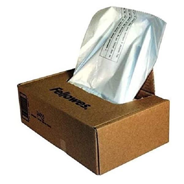 BOLSAS RESIDUOS DESTRUCTORA FELLOWES HASTA 165 LITROS PAQUETE DE 50