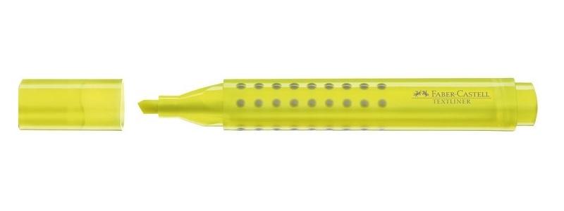 MARCADOR FLUORESCENTE FABER CASTELL TEXTLINER GRIP AMARILLO