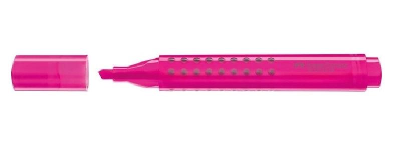 MARCADOR FLUORESCENTE FABER CASTELL TEXTLINER GRIP ROSA