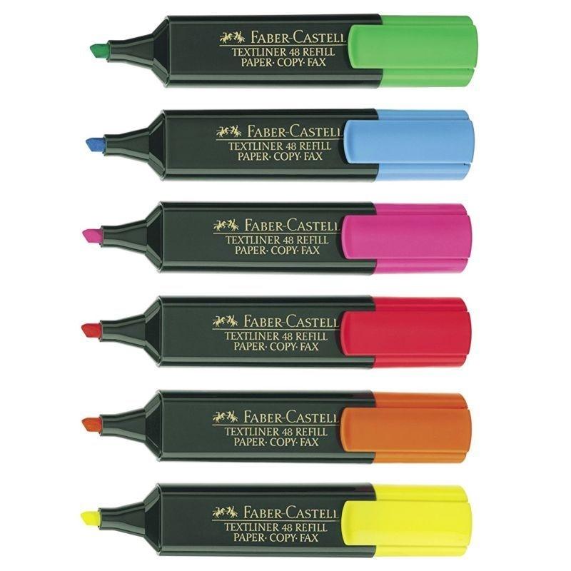 MARCADOR FLUORESCENTE FABER CASTELL TEXLINER