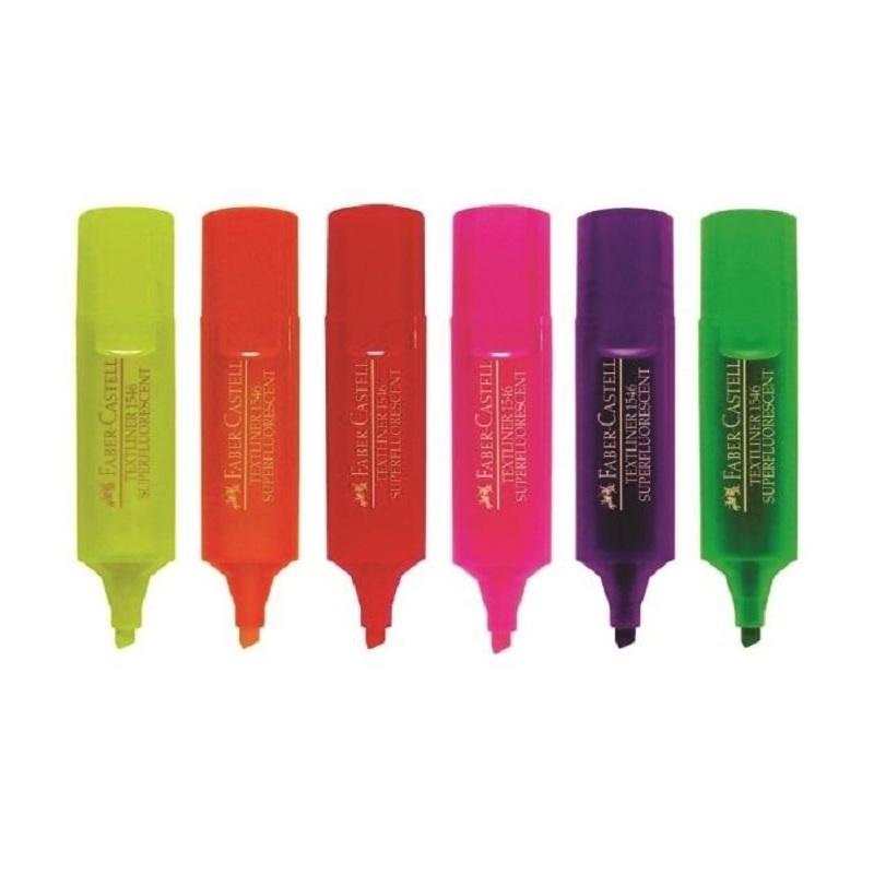 MARCADOR FLUORESCENTE FABER CASTELL TEXLINER TRANSLUCIDO
