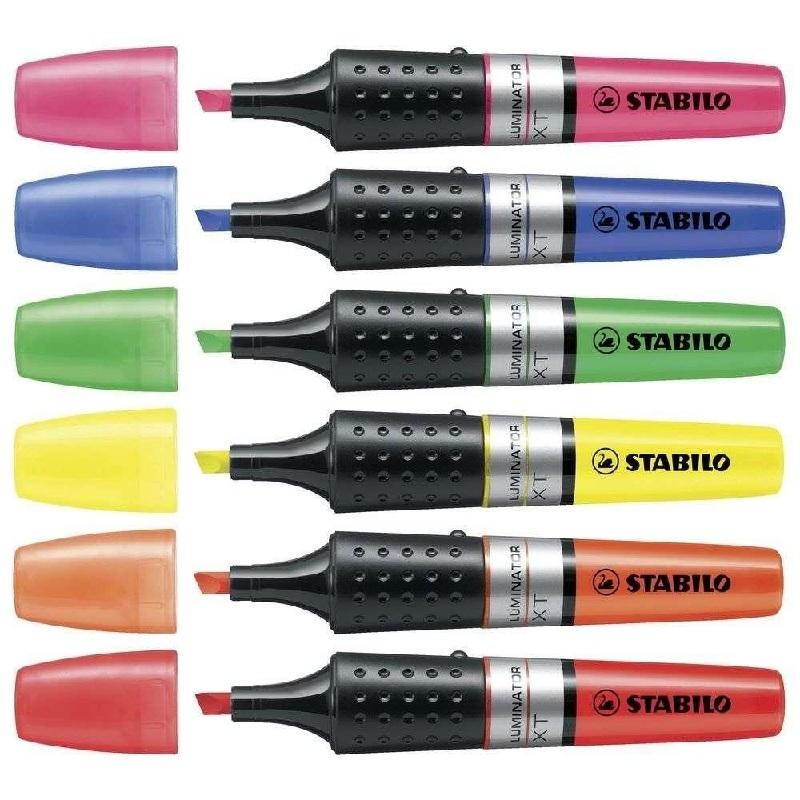 MARCADOR FLUORESCENTE STABILO LUMINATOR ROSA