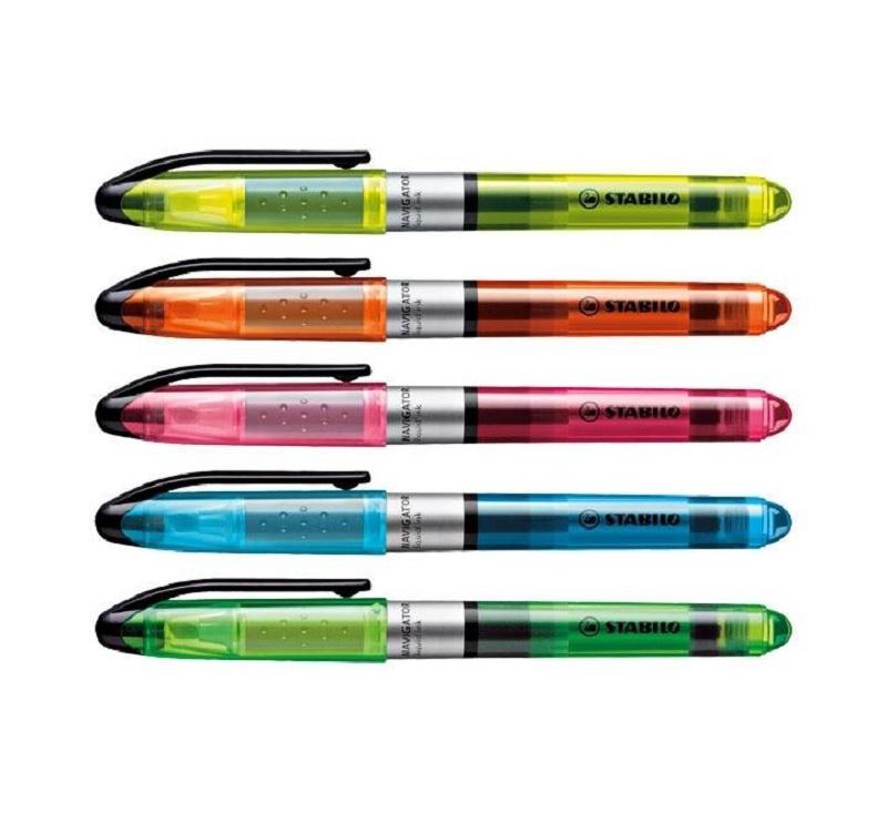 MARCADOR FLUORESCENTE STABILO NAVIGATOR ROSA