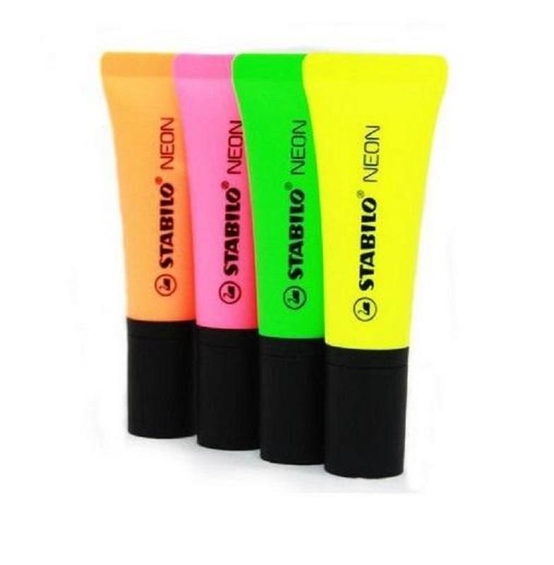 MARCADOR FLUORESCENTE STABILO NEON ROSA