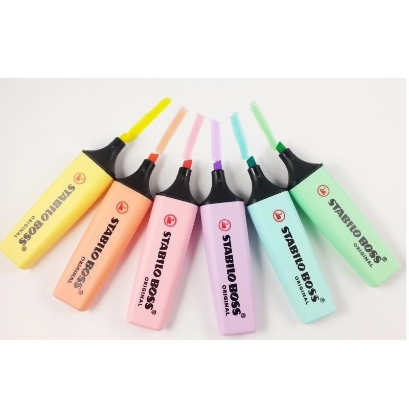MARCADOR FLUORESCENTE STABILO BOSS PASTEL