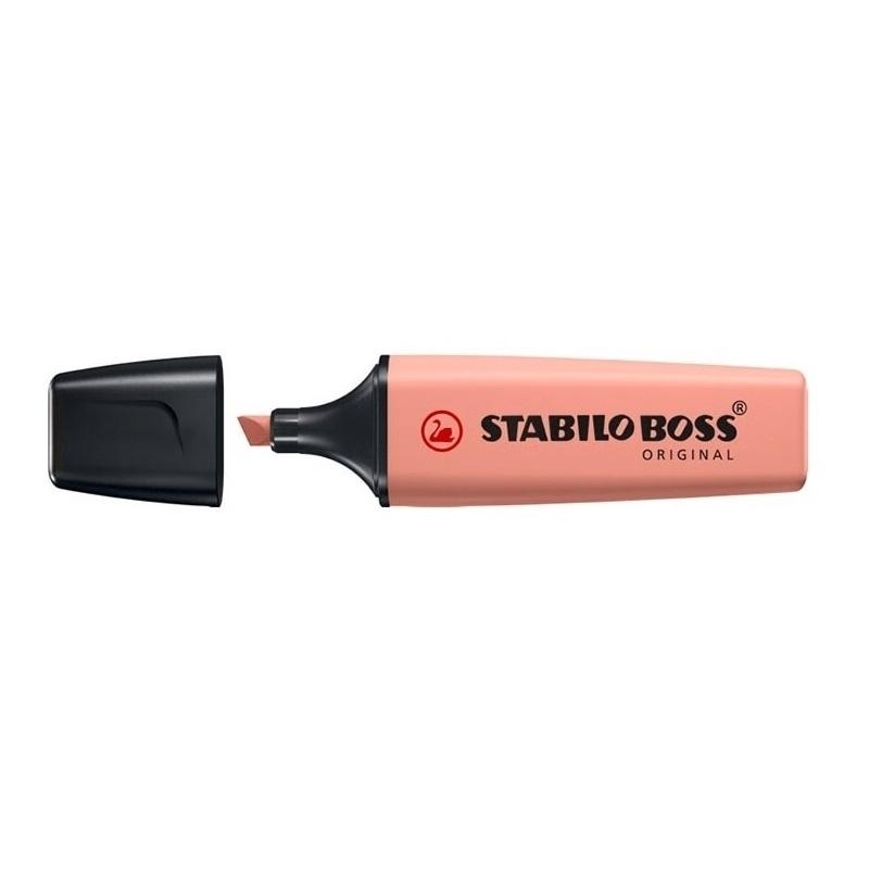 MARCADOR FLUORESCENTE STABILO BOSS NATURE COLORS SIENA