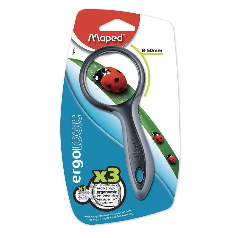 LUPA MAPED JUNIOR 50MM 3 AUMENTOS 39100