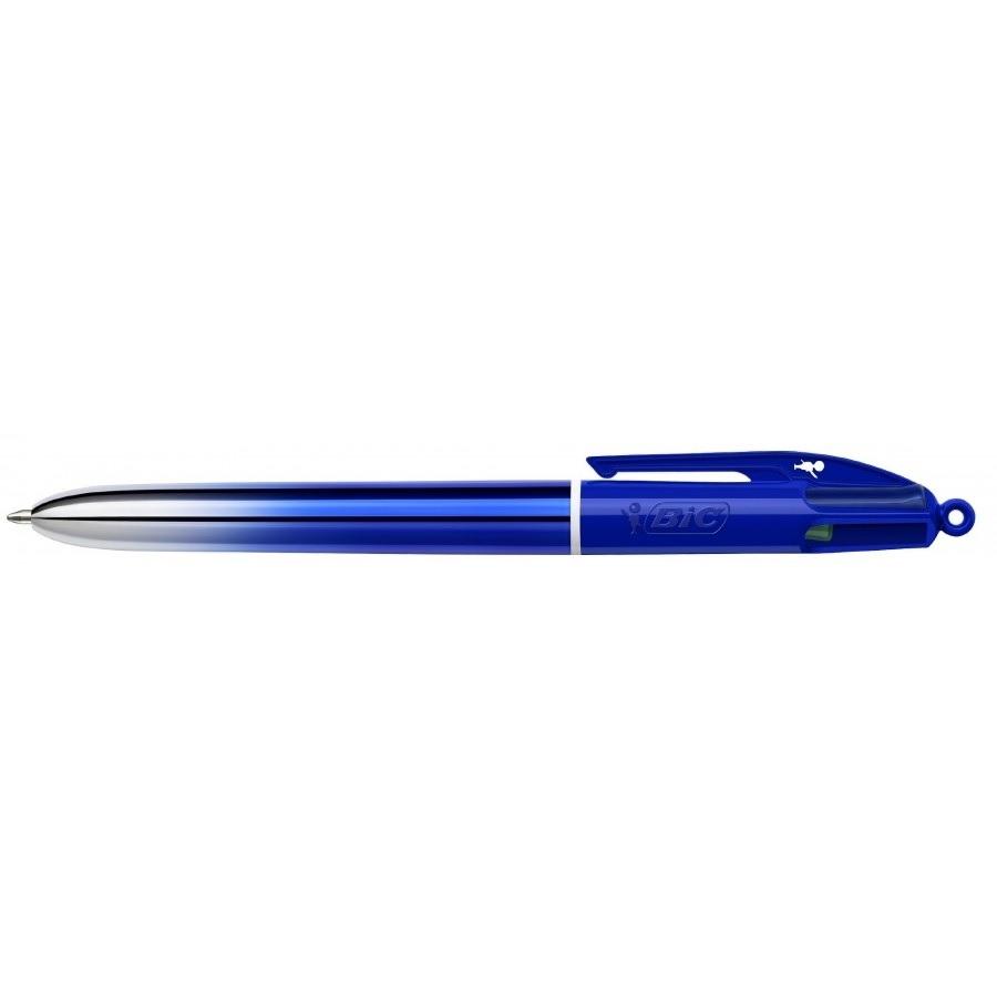 BOLIGRAFO BIC 4 COLORES SMOOTH GRADIENT AZUL