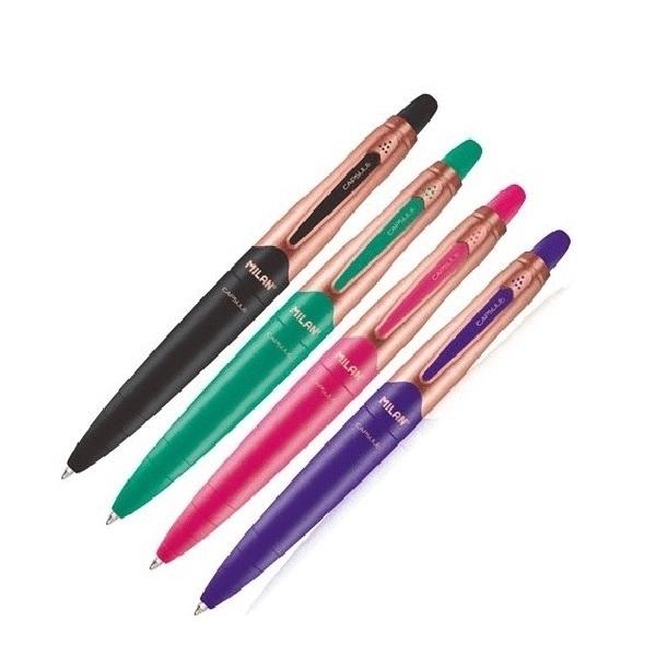 BOLIGRAFO MILAN CAPSULE COPPER BALLPEN, TINTA AZUL