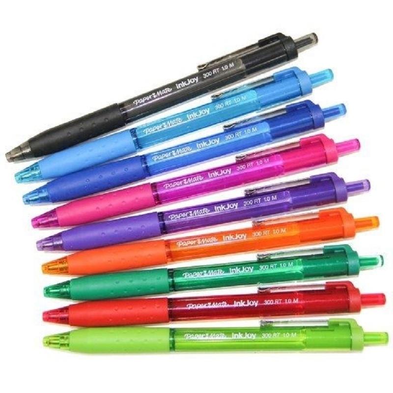 BOLIGRAFO INKJOY 300 RT PAPERMATE ROJO
