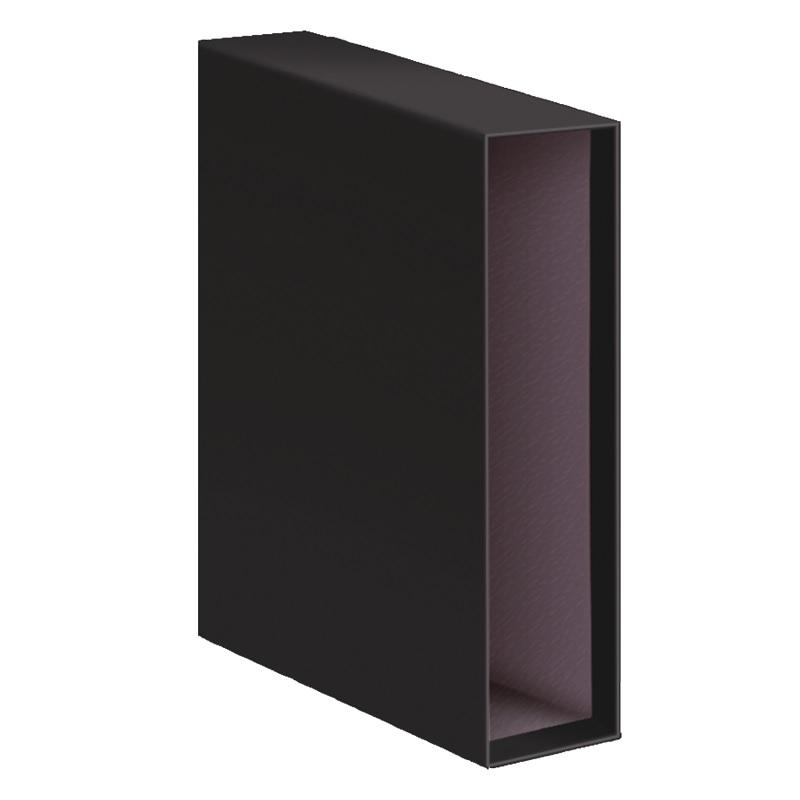 FUNDA CAJA PARA ARCHIVADOR DINA4 NEGRO