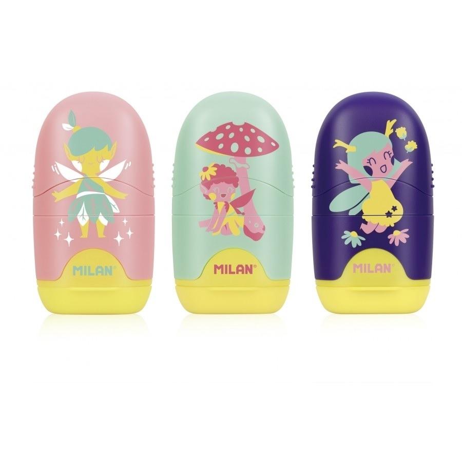 SACAPUNTAS CON GOMA CAPSULE FAIRY TALE MILAN ( 16 )
