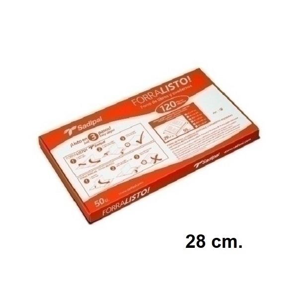 FORRO DE LIBROS FORRALISTO 28CM PVC 120M SADIPAL