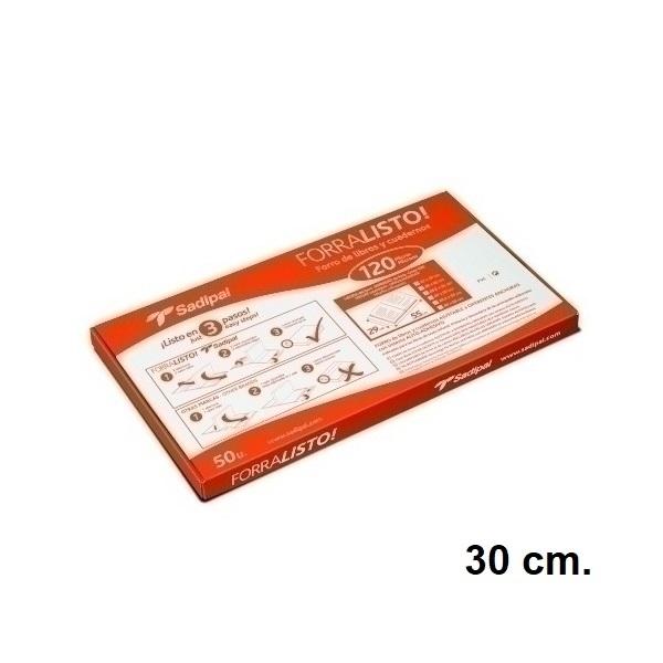 FORRO DE LIBROS FORRALISTO 30CM PVC 120M SADIPAL